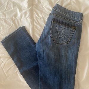 Express Vintage X2 Low Rise Skinny Leg Women's Jeans
